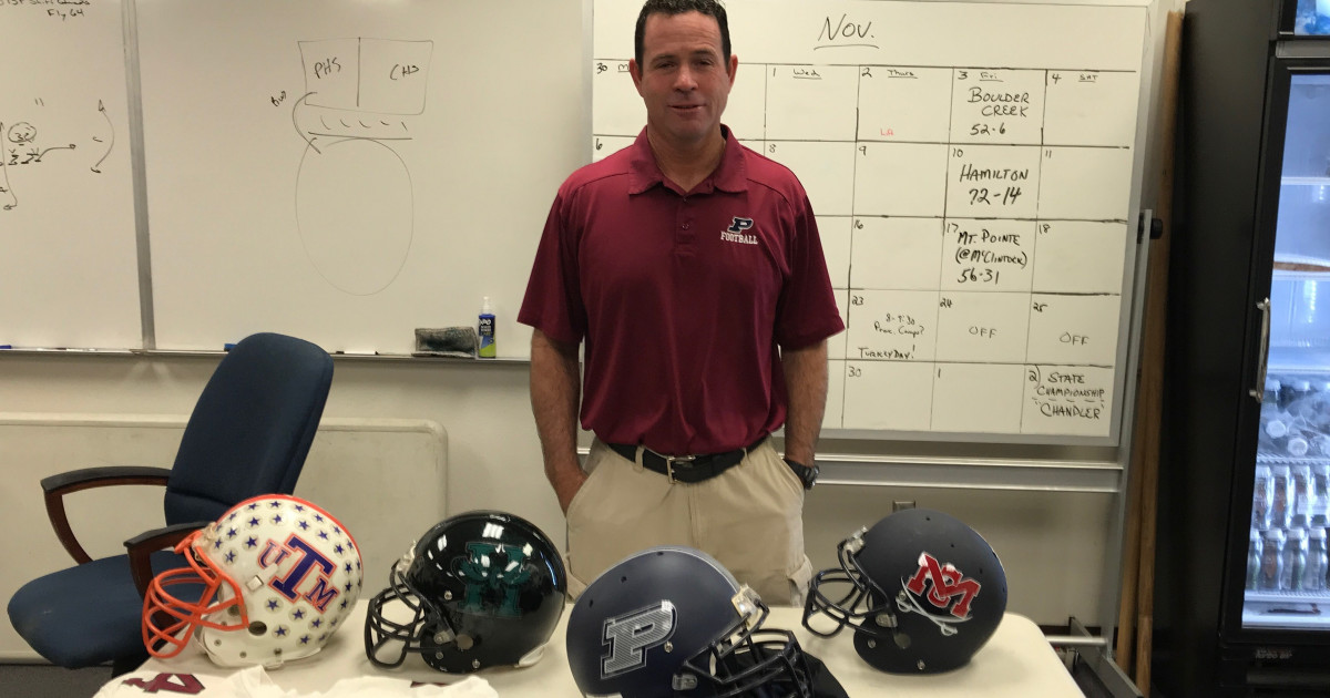 Preston Jones journey to football coaching AZPreps365